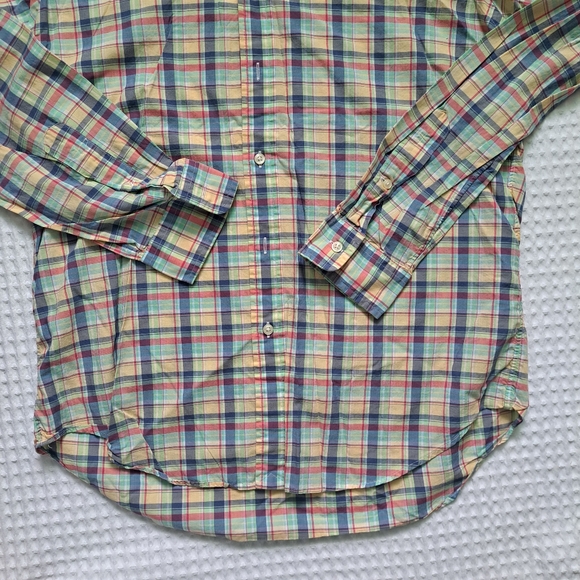 Ralph Lauren Yellow Oxford Button Down Shirt - Picture 3 of 6